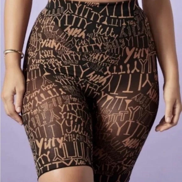 YITTY Other - Yitty by Fabletics Mesh Me Smoothing High Waisted Shorts. Size 2X